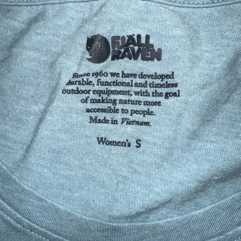 Fjällräven Light Blue Women’s T-Shirt - Picture 3 of 3